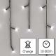 Cadena LED de Navidad para exteriores 600xLED/8 modos 15m IP44 blanco frío