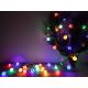 Cadena LED de Navidad para exteriores CHERRY 40xLED 9m IP44 multicolor