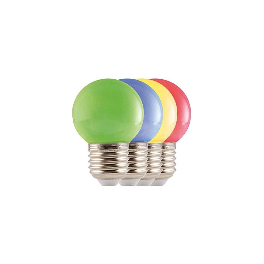 Cadena LED exterior EASY CONNECT 8xE27 5m IP44 multicolor