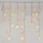 Cadena LED navideña exterior 100xLED/2,5x0,9m IP44 rojo/vintage