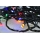 Cadena LED navideña exterior 200xLED/8 funciones IP44 25m multicolor
