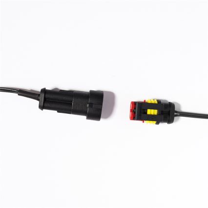 Cadena de Navidad LED exterior CONO FILAMENTO 20xE10 19m transparente/blanco cálido IP44, Fabricado en la UE