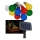 Cadena LED solar para exteriores 10xLED/1,2V 2,2 m IP44 multicolor