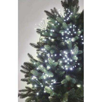 Cadena navideña de LEDs 450xLED/11m blanco frío