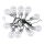 Cadena solar LED 10xLED/1W/1,2V 1xAA 2 m IP44 3000K 300 mAh