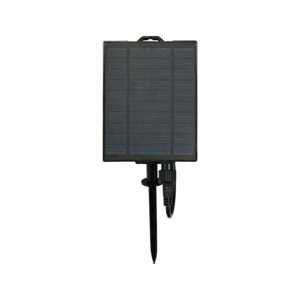 Cadena solar LED 15xLED/0,2W/3,7V 15 m 3000K IP44