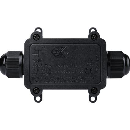 Caja de conexiones impermeable 24A/230V IP68