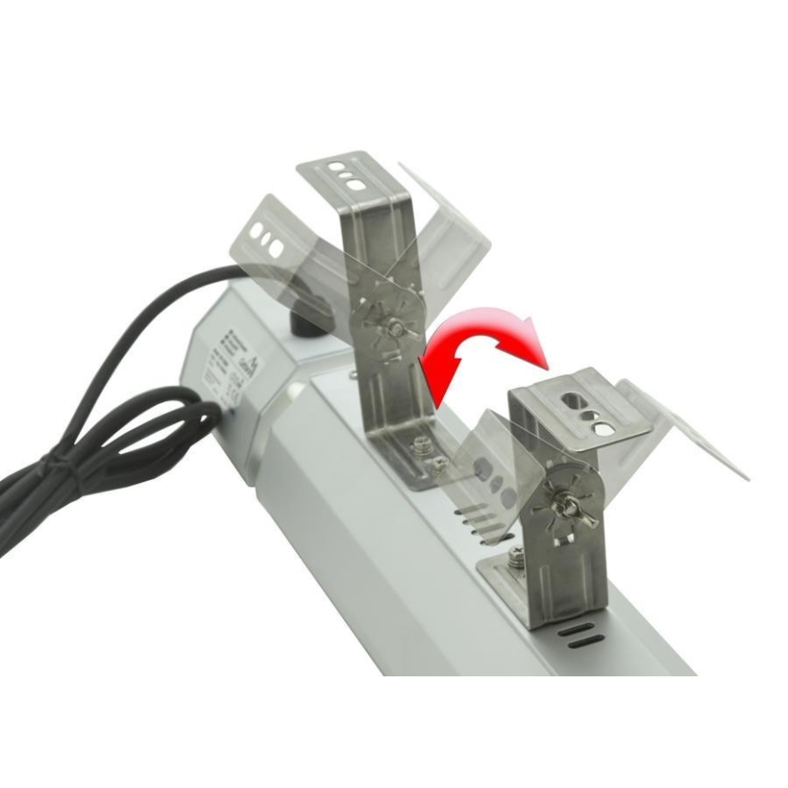 Calefactor de infrarrojos 1000/2000W/230V IP55 + control remoto