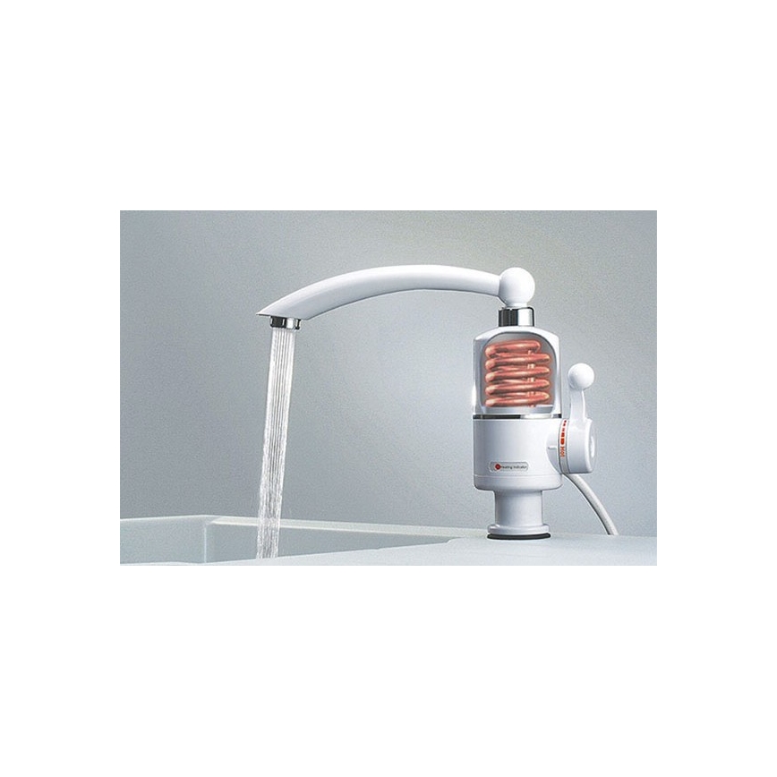 Calentador de agua instantáneo 3000W/230V blanco
