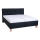 Cama tapizada con espacio de almacenamiento sin colchón MARIA 160x200 cm antracita