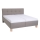 Cama tapizada con espacio de almacenamiento sin colchón MARIA 180x200 cm taupe