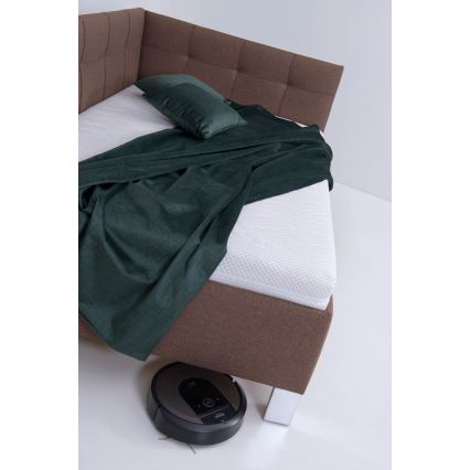 Cama tapizada con espacio de almacenamiento sin colchón MARIA PETITE 120x200 cm marrón