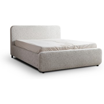 Cama tapizada sin colchón LAJLA 180x200 cm beige