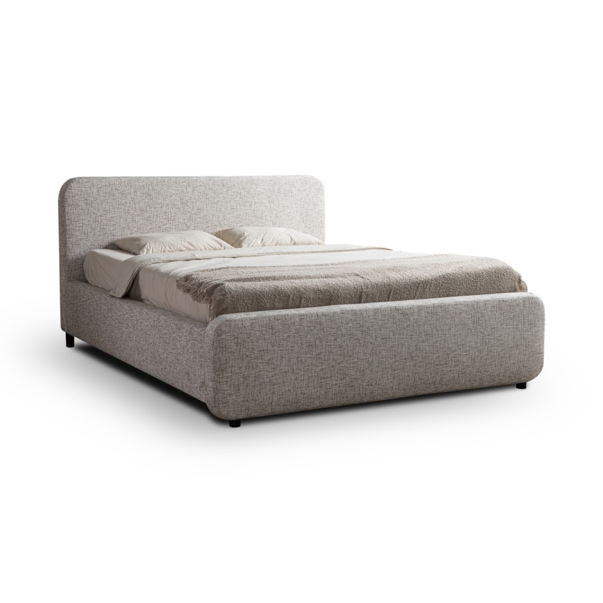 Cama tapizada sin colchón LAJLA 180x200 cm beige