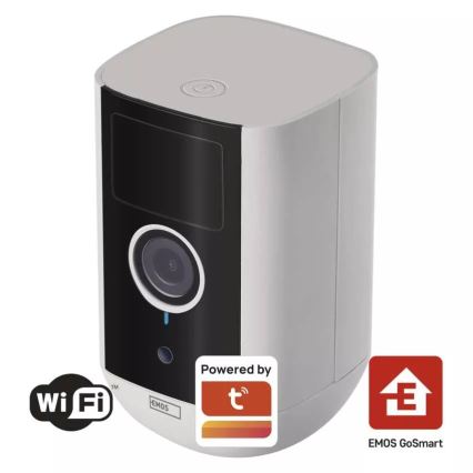 Cámara inteligente para exteriores con sensor de movimiento GoSmart 5V 9600mAh IP65 Wi-Fi Tuya