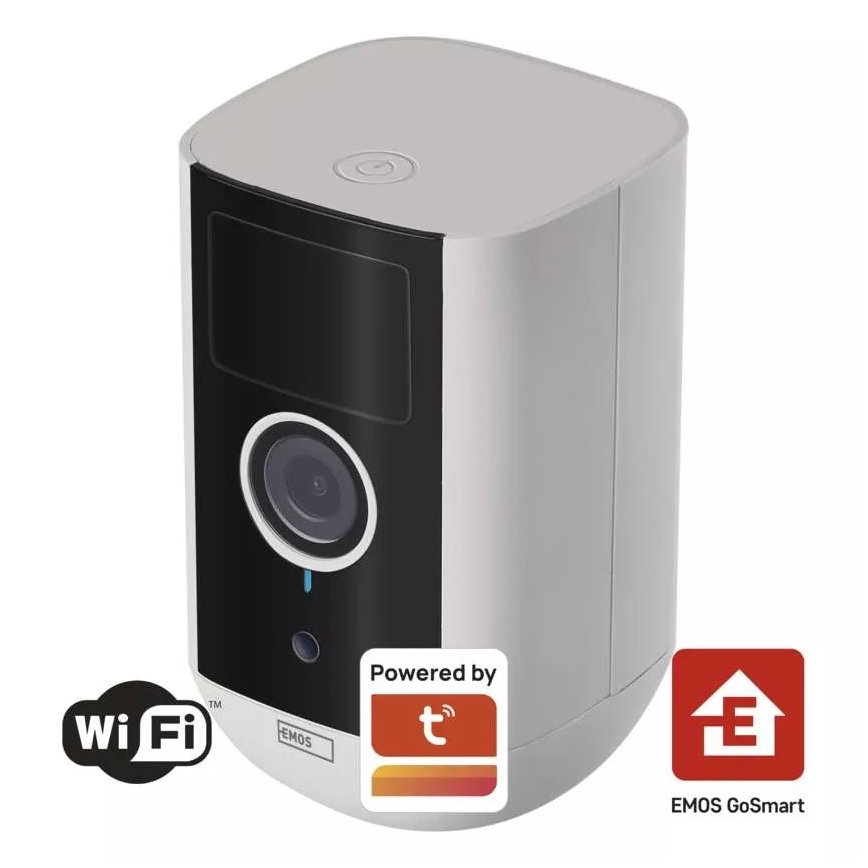 Cámara inteligente para exteriores con sensor de movimiento GoSmart 5V 9600mAh IP65 Wi-Fi Tuya