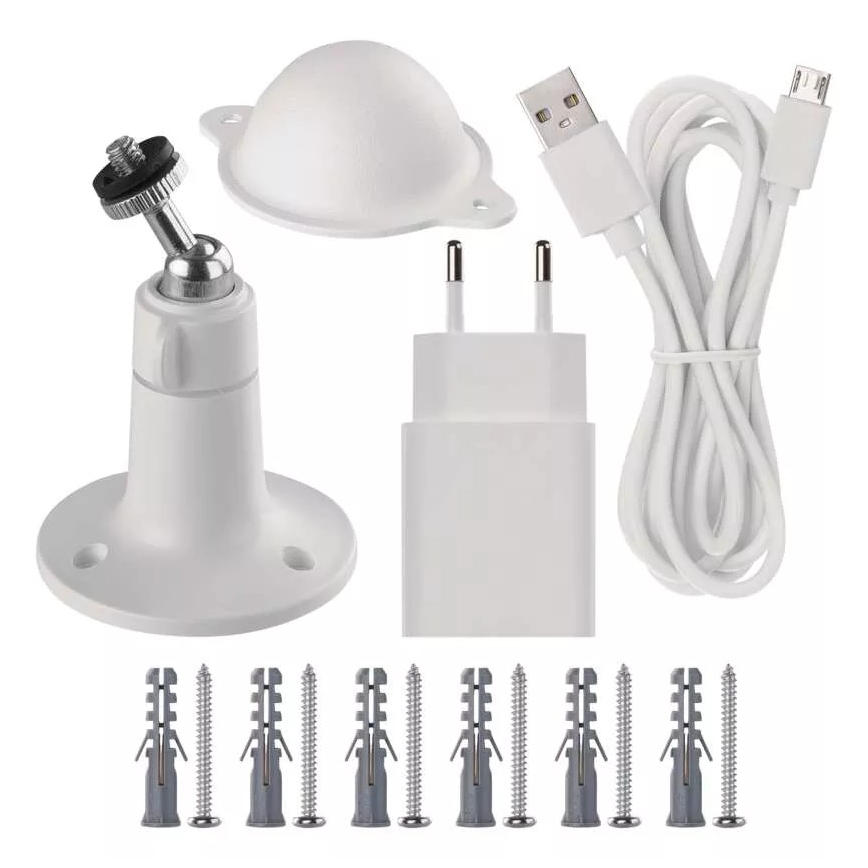 Cámara inteligente para exteriores con sensor de movimiento GoSmart 5V 9600mAh IP65 Wi-Fi Tuya