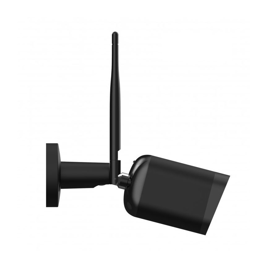 Cámara inteligente para exteriores con sensor Full HD 1080p 12V IP65 Wi-Fi Tuya negro