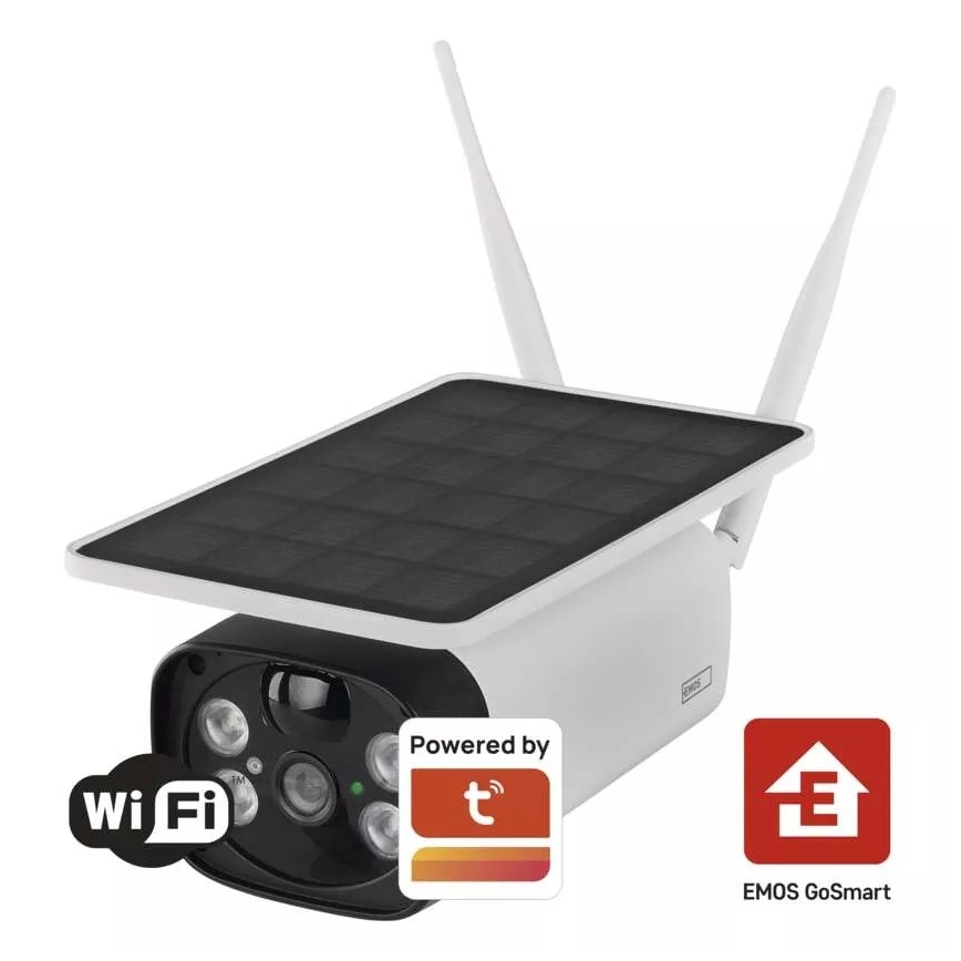 Cámara IP inteligente para exteriores GoSmart 3,5W/5V 8800 mAh IP55