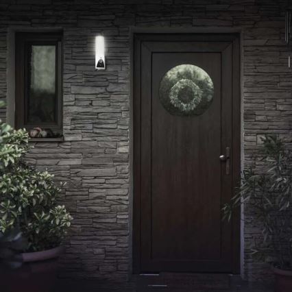 Cámara LED inteligente para exteriores con luz GoSmart LED/12W/230V IP65 Wi-Fi Tuya blanco