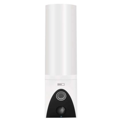 Cámara LED inteligente para exteriores con luz GoSmart LED/12W/230V IP65 Wi-Fi Tuya blanco