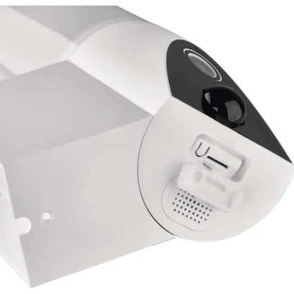 Cámara LED inteligente para exteriores con luz GoSmart LED/12W/230V IP65 Wi-Fi Tuya blanco