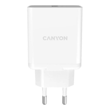 Canyon - Adaptador de carga 1xUSB/230V