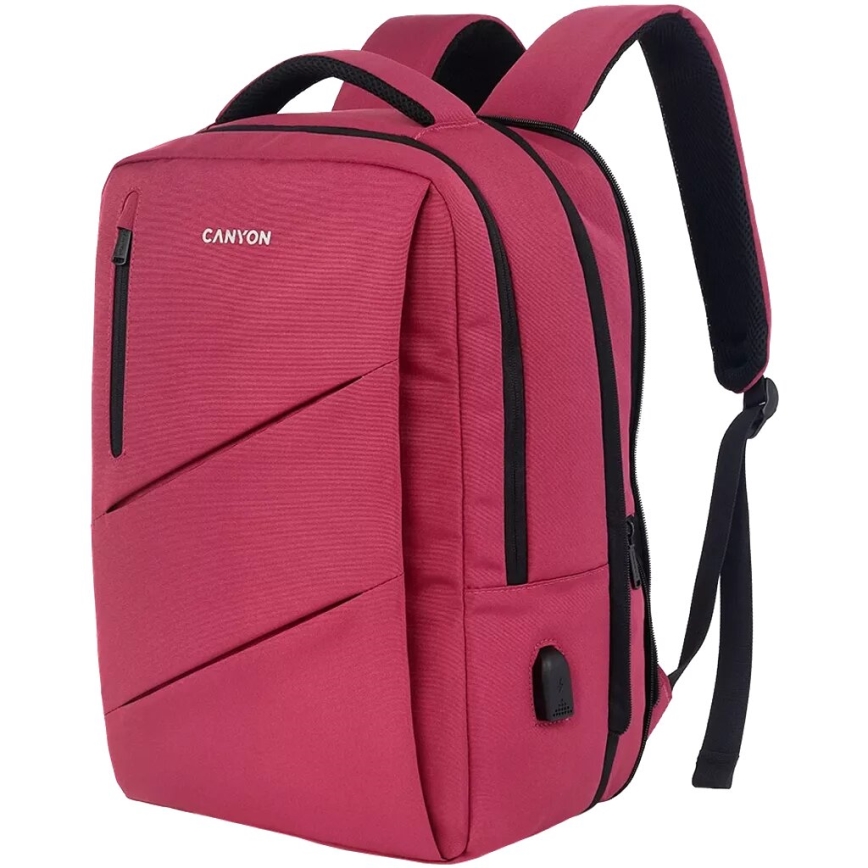 Canyon - Mochila para portátil 15.6" rosa