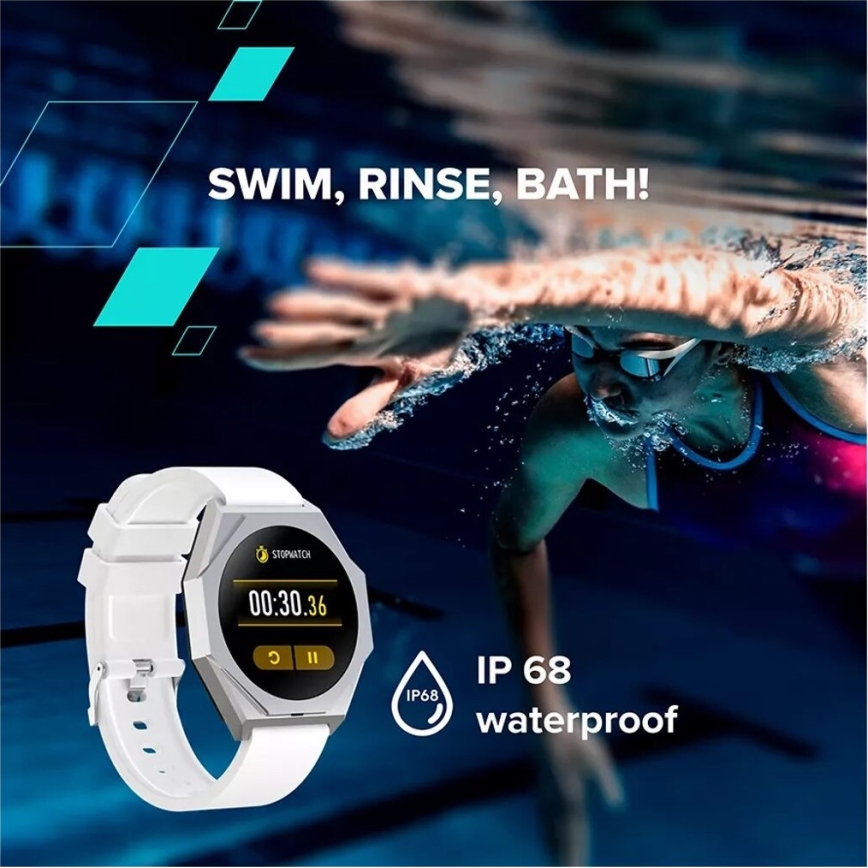 Canyon - Reloj inteligente OTTO IP68 plata