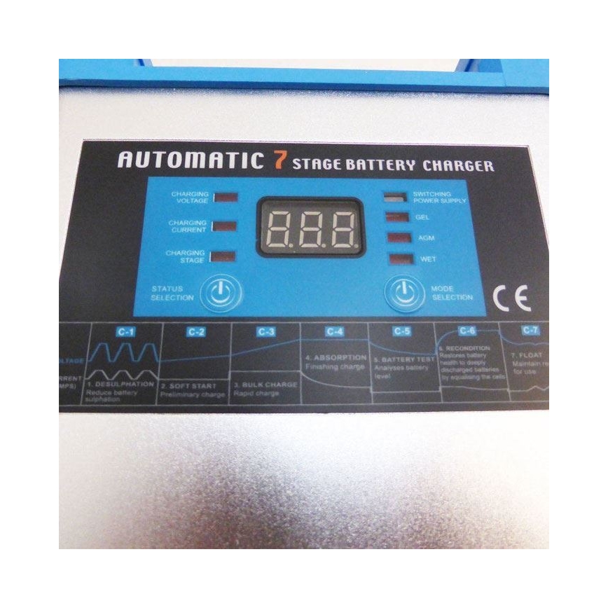 Cargador de baterías de plomo 12V/20A