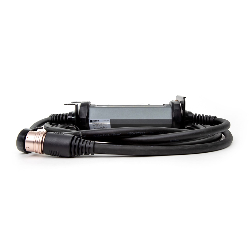 Cargador portátil para coches eléctricos con 4 adaptadores Tipo 2 32A/480V 22kW 5m IP67