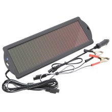 Cargador solar de baterías de coche 1,8W/12V