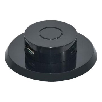 Cargador USB empotrable USB A+C negro