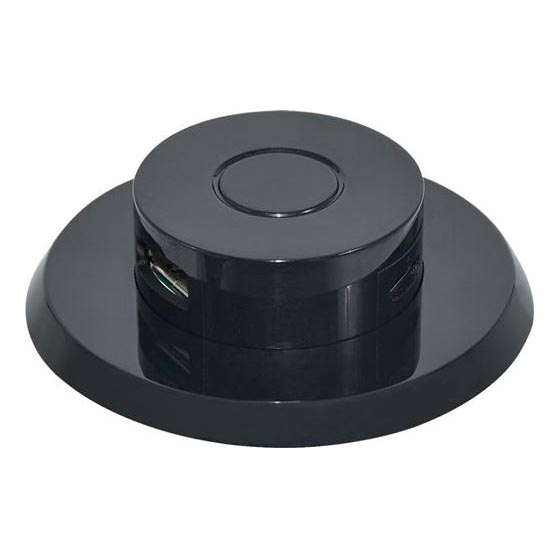 Cargador USB empotrable USB A+C negro