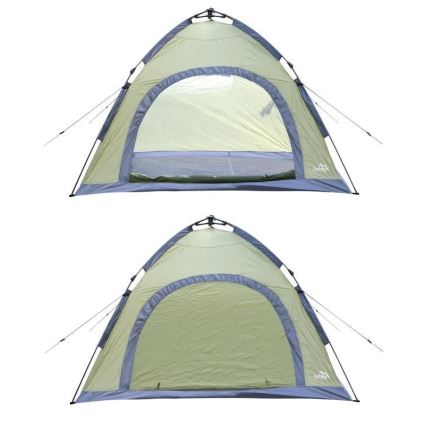 Carpa plegable rápida para 3-4 personas PU 3000 mm verde