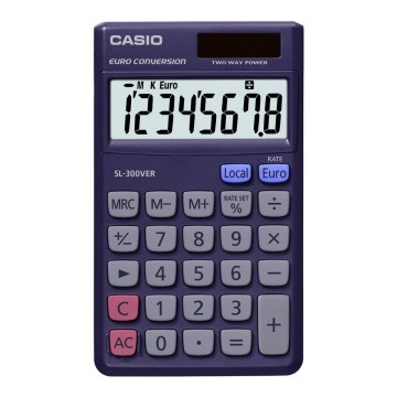 Casio - Calculadora de bolsillo 1xLR54 azul