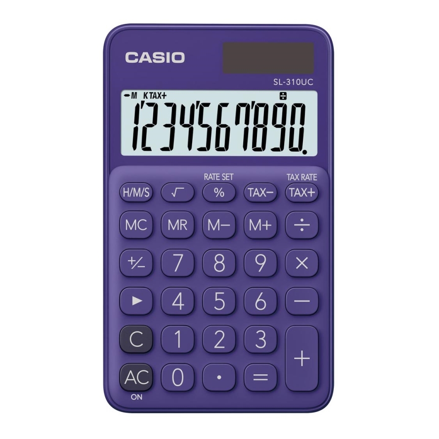 Casio - Calculadora de bolsillo 1xLR54 morada