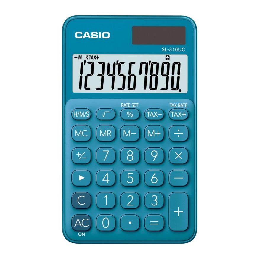 Casio - Calculadora de bolsillo 1xLR54 turquesa