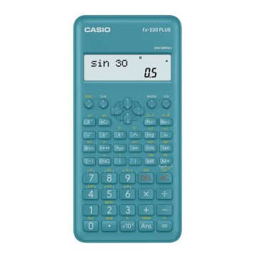 Casio - Calculadora escolar 1xAAA turquesa