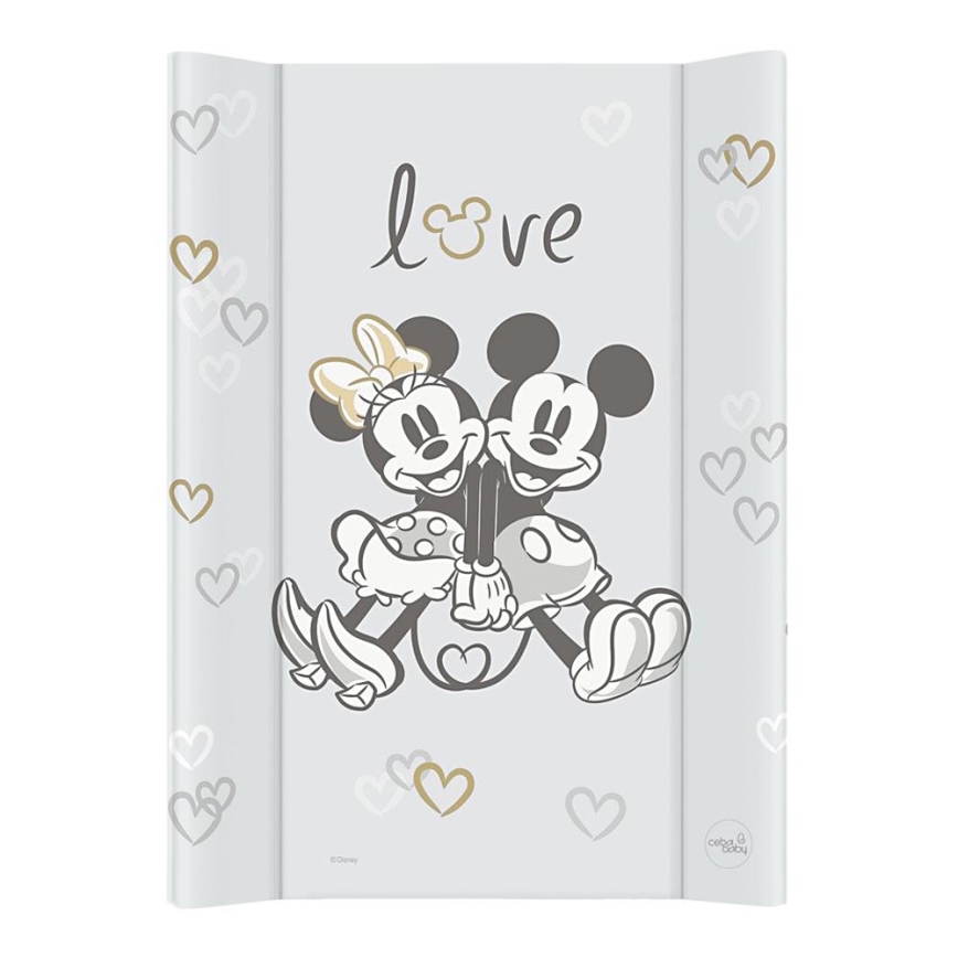 CebaBaby - Cambiador con tabla fija bilateral DISNEY 50x70 cm gris