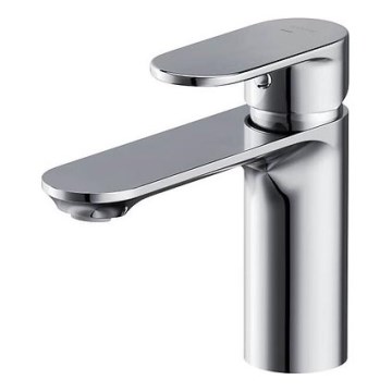 Cersanit S951-328 - Grifo de lavabo CREA 14,3 cm cromo brillante
