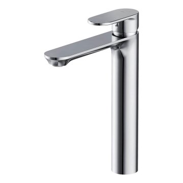 Cersanit S951-329 - Grifo de lavabo CREA 27,4 cm cromo brillante