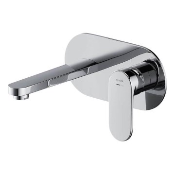 Cersanit S951-330 - Grifo de lavabo para instalación empotrada CREA cromo brillante