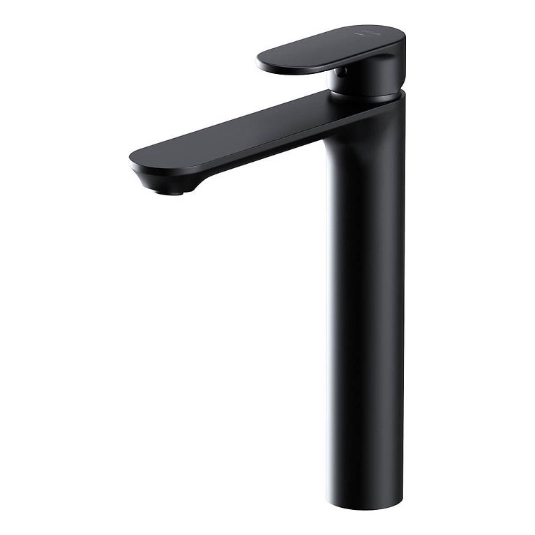 Cersanit S951-332 - Grifo de lavabo CREA 27,4 cm negro