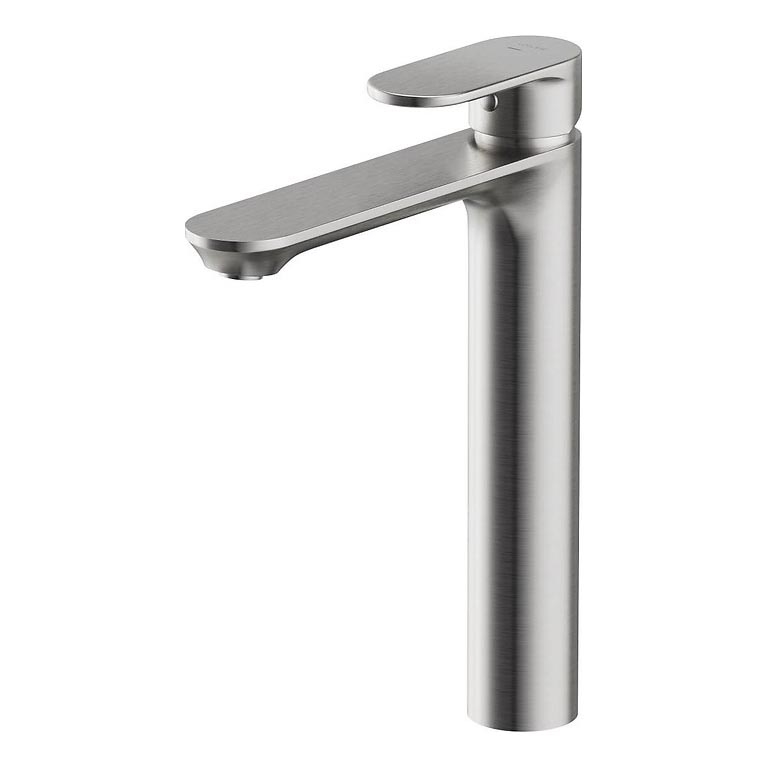 Cersanit S951-335 - Grifo de lavabo CREA 27,4 cm níquel