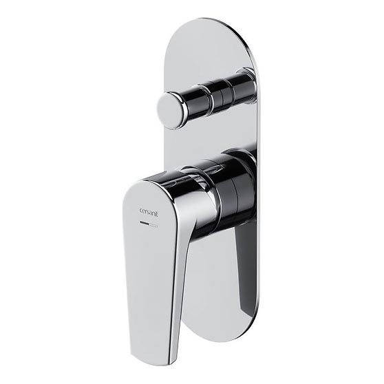 Cersanit S951-338 - Grifo de ducha para instalación empotrada MODUO cromo brillante
