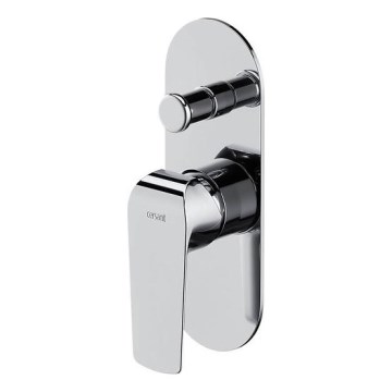 Cersanit S951-345 - Grifo de ducha para instalación empotrada CITY cromo brillante