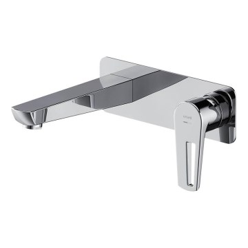 Cersanit S951-357 - Grifo de bañera para instalación empotrada MILLE cromo brillante + desagüe