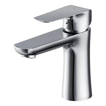 Cersanit S951-359 - Grifo de lavabo CITY 15 cm cromo brillante