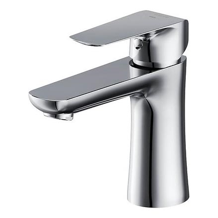 Cersanit S951-359 - Grifo de lavabo CITY 15 cm cromo brillante